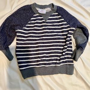 Hanna andersson stripped sweatshirt EUC 90